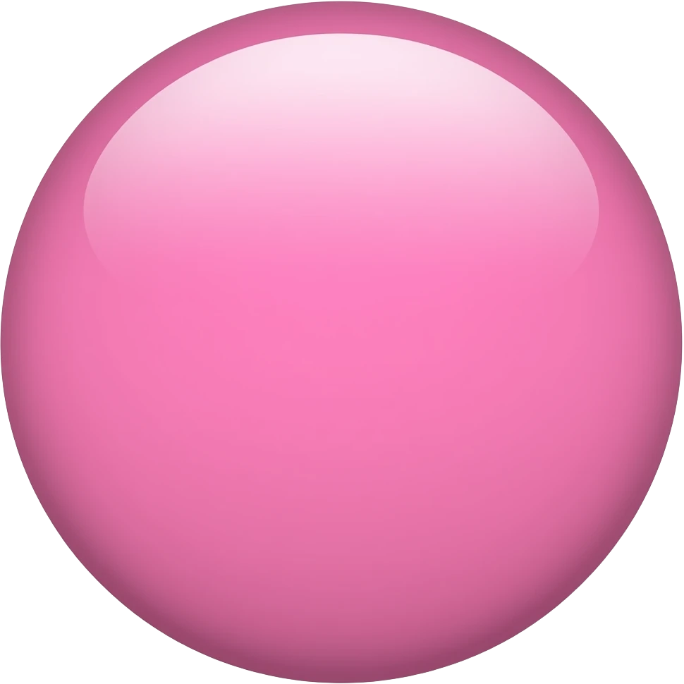 pink button emoji