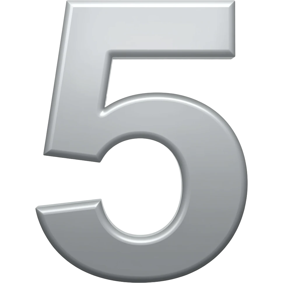 numero 5 emoji