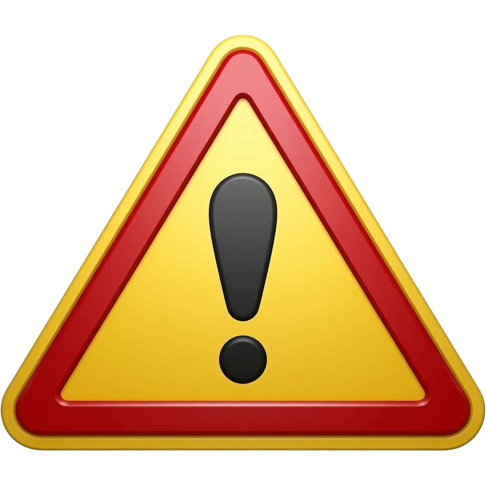 warning sign emoji