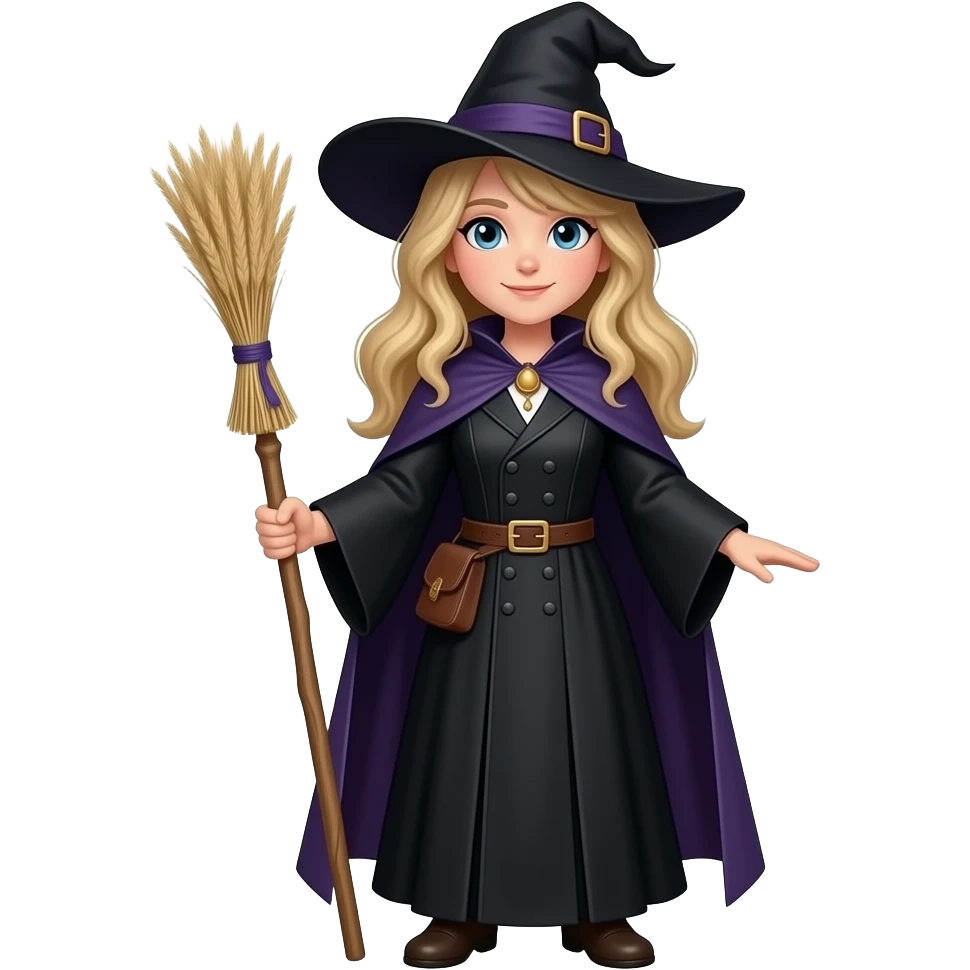 A full body Witch emoji