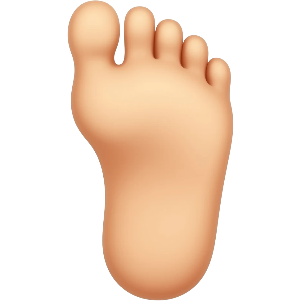 Foot emoji
