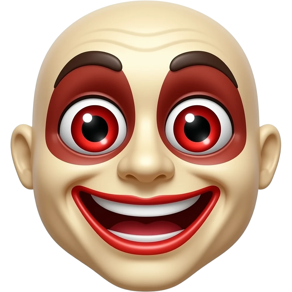 Make gangles comedy mask from tadc emoji