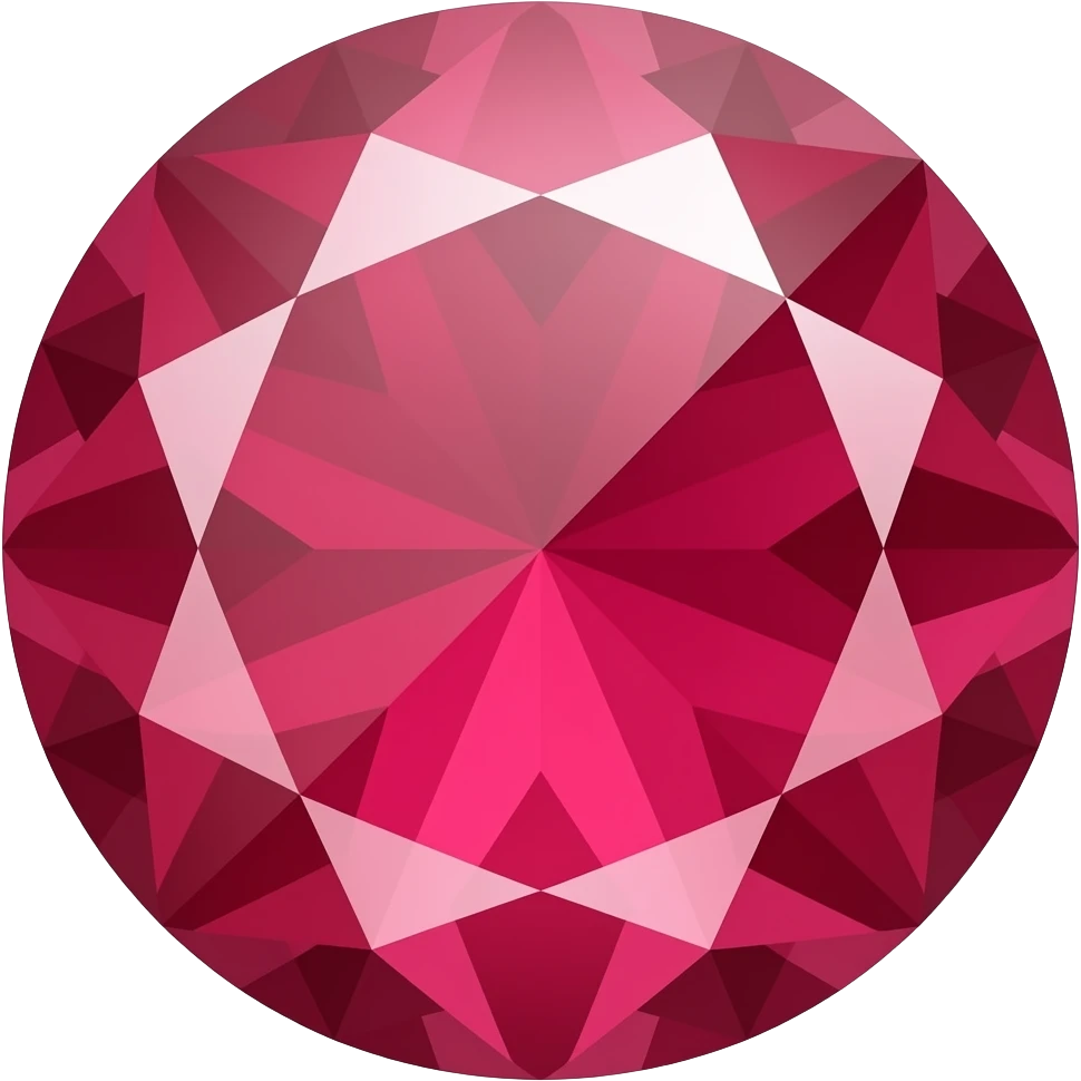 Ruby gemstone emoji
