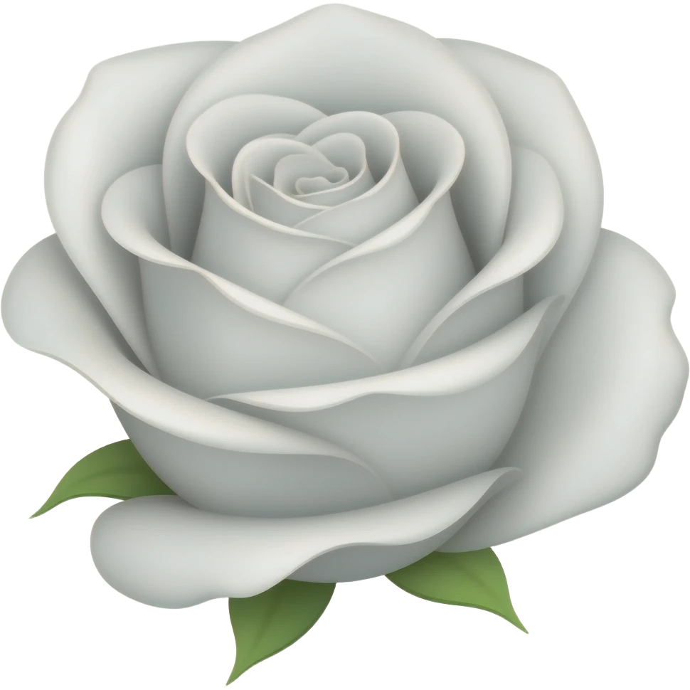 нарисуй белый цветок Rosaceae emoji