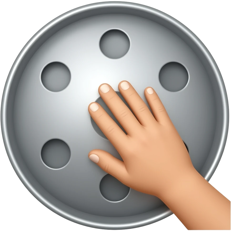 hand pan emoji