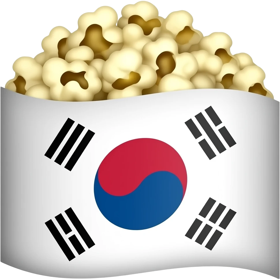 🍿🇰🇷 emoji