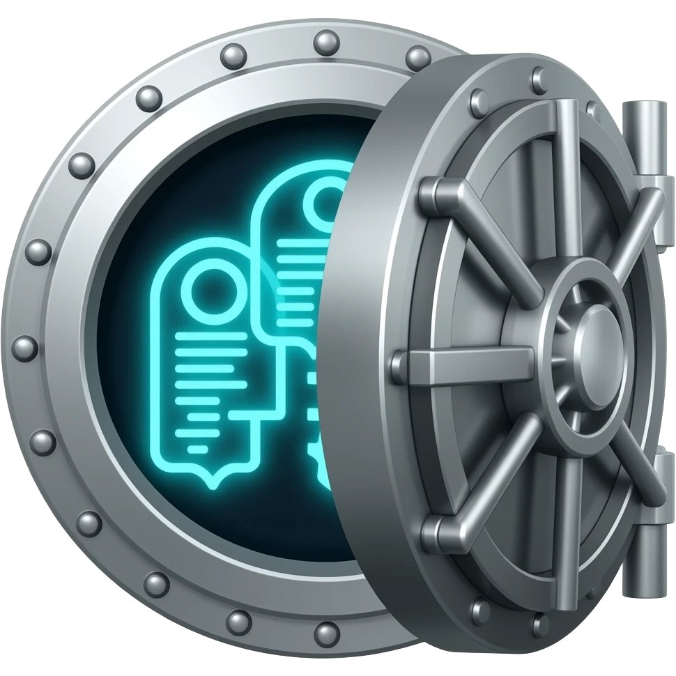 a vault with api info in it emoji