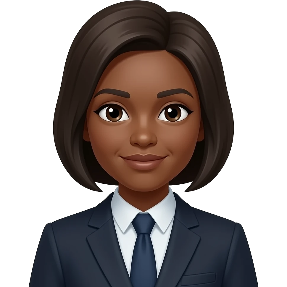 avocate noire emoji