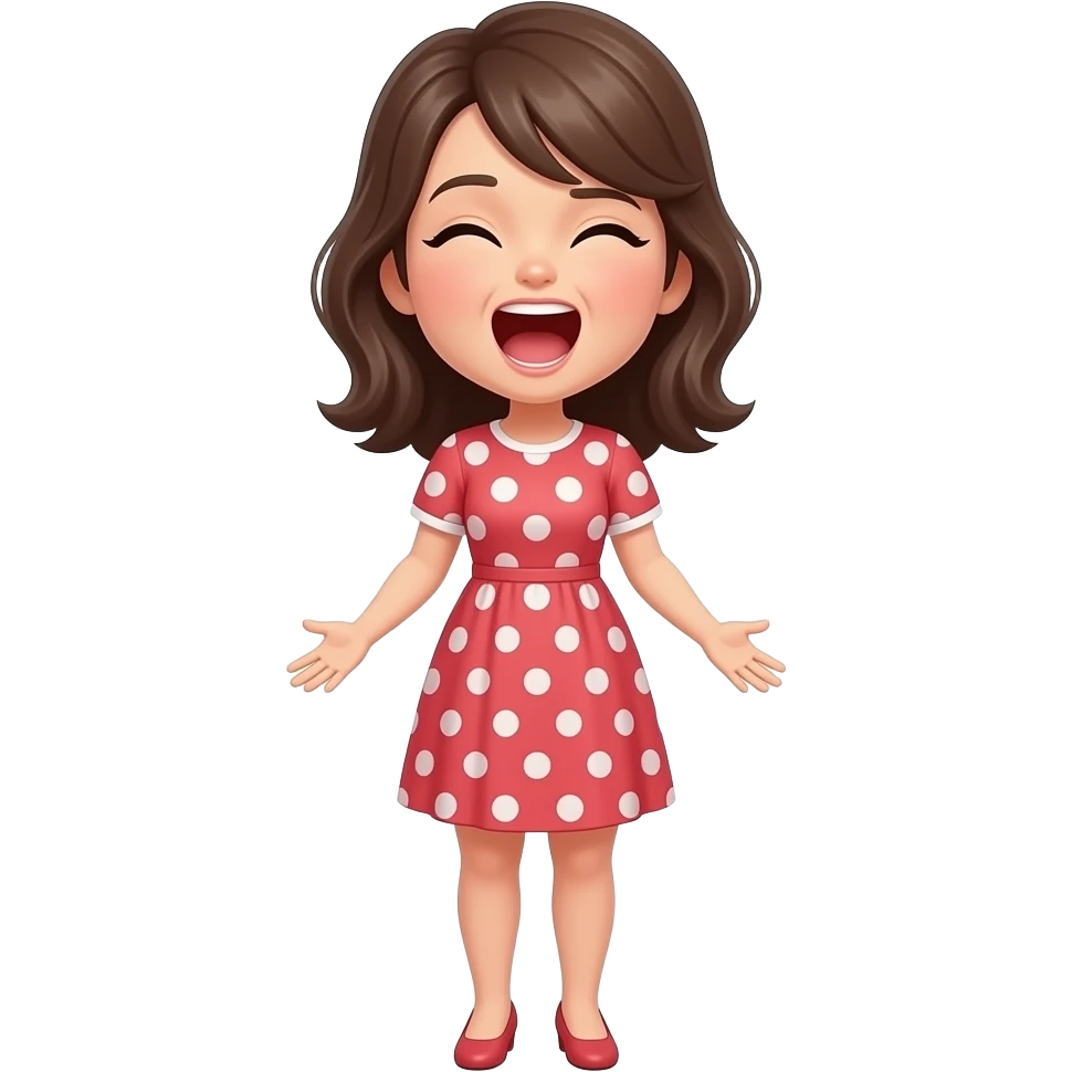 women yelling full body emoji