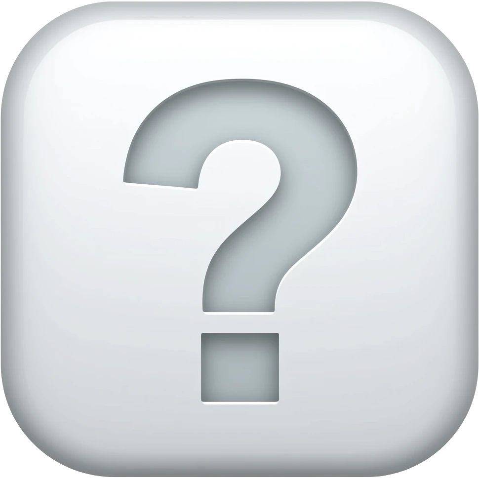 QUESTION emoji