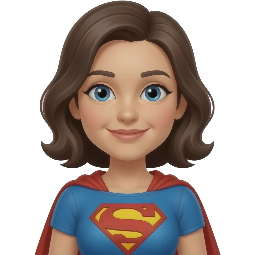 Madre superheroe emoji