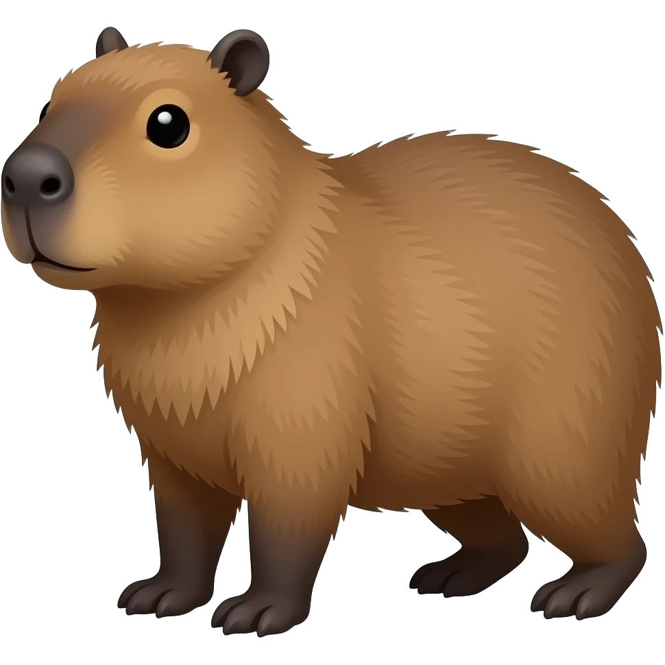 Capybara emoji