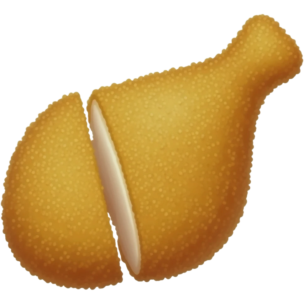 Breaded fried turkey breast emoji