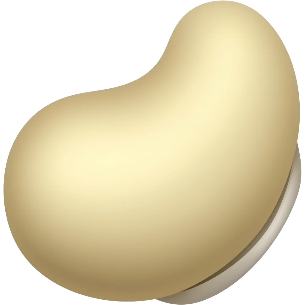 big bean emoji