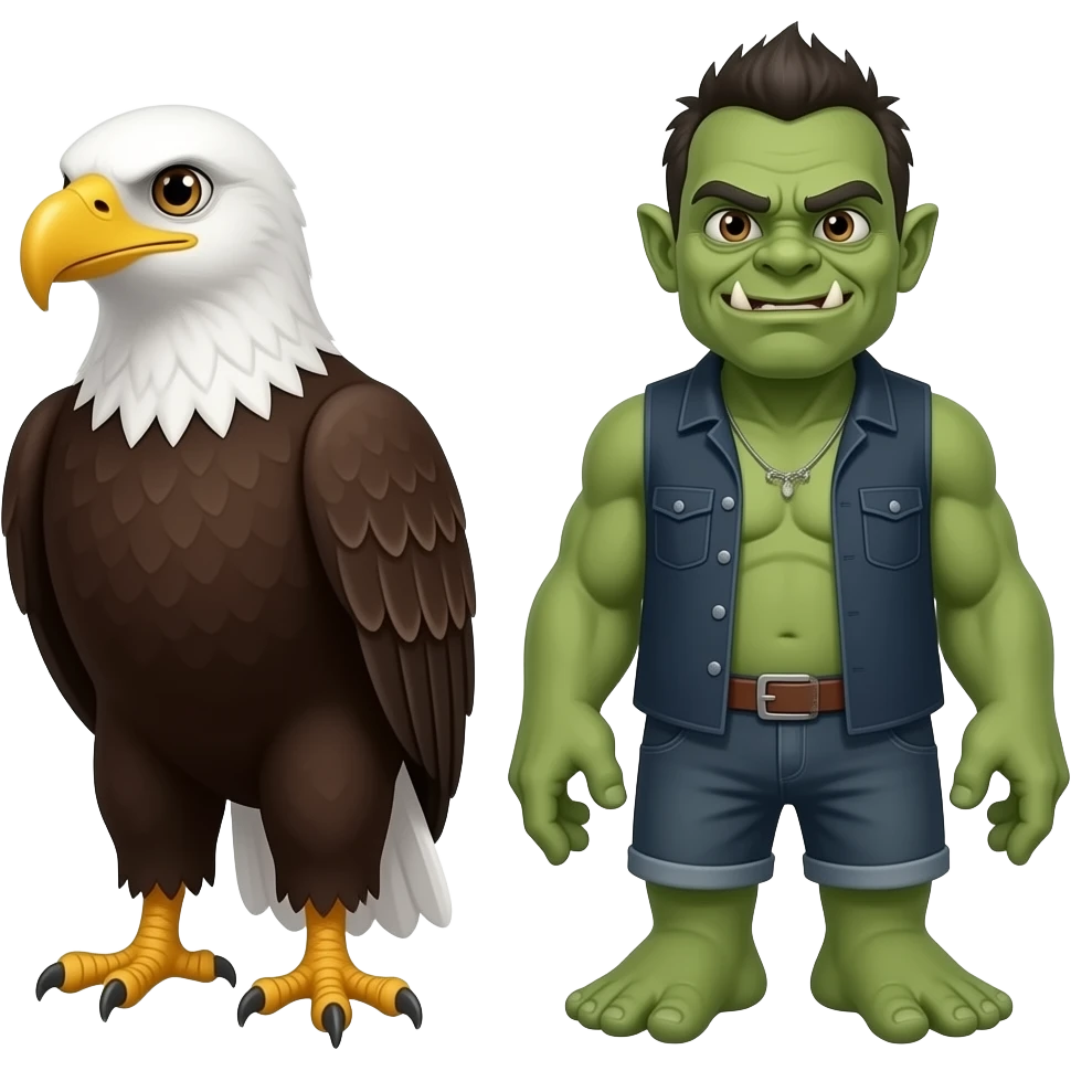 🦅👹 emoji