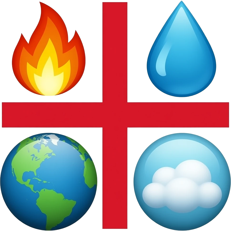 Флаг деревни стихий (не Англия) emoji