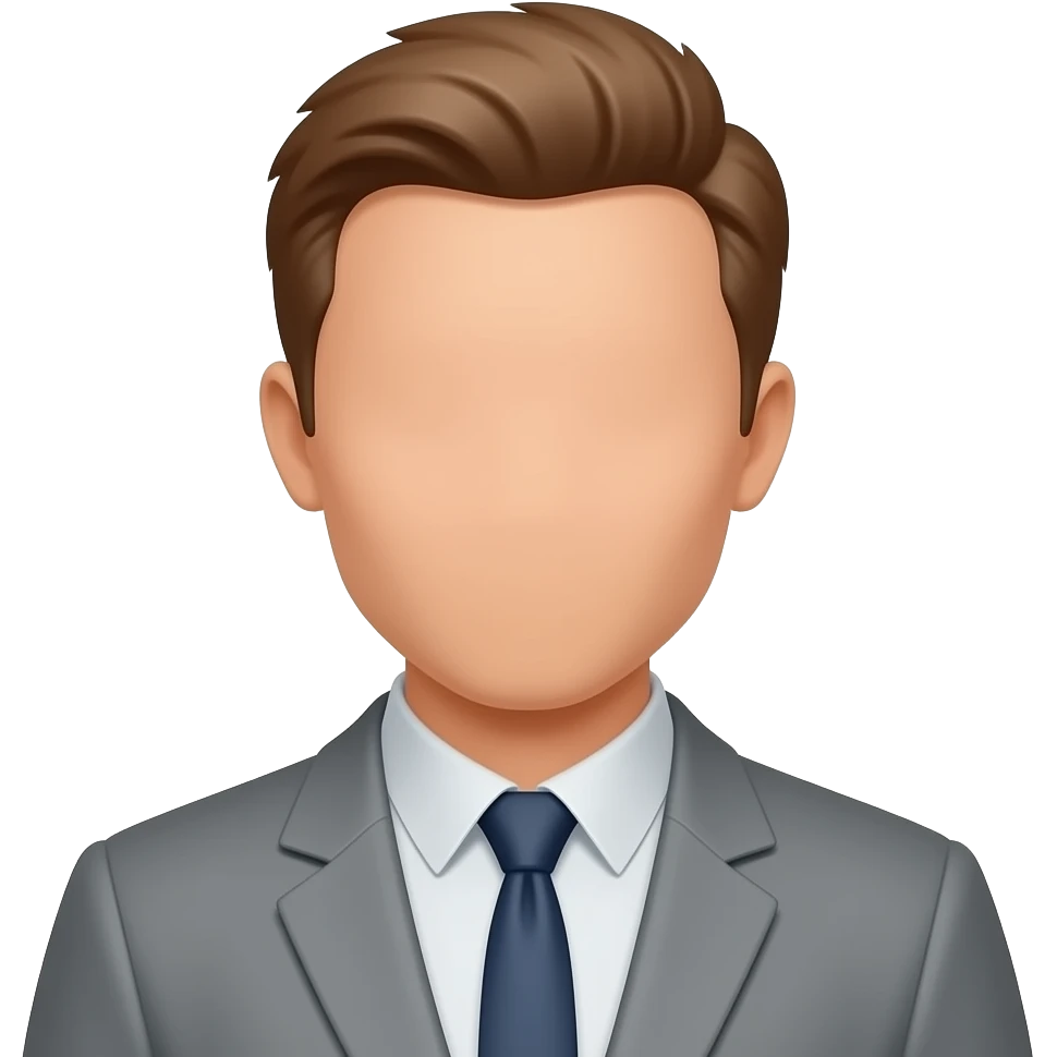 Men without faces emoji