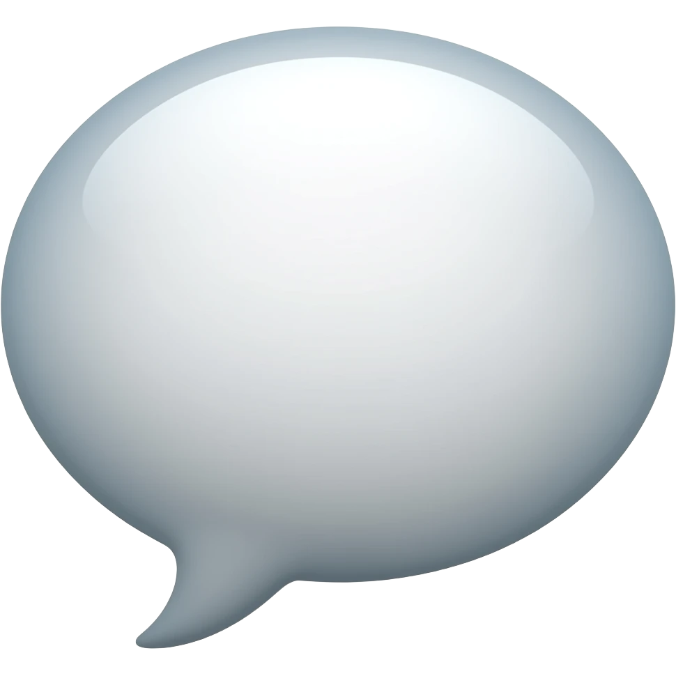 bubble chat emoji