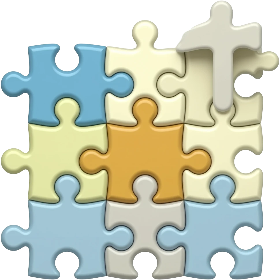jigsaw puzzle emoji