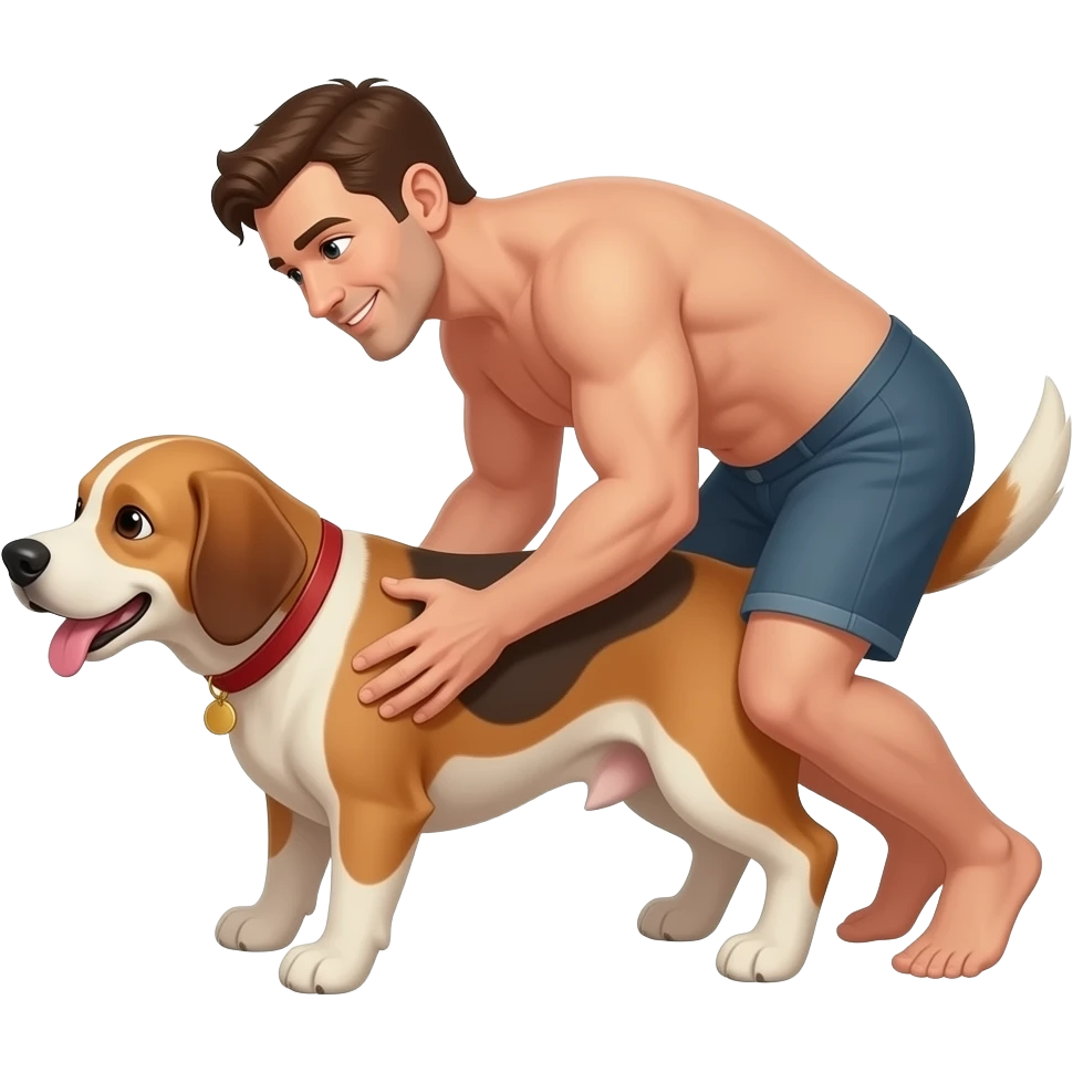 Doggie style sex emoji