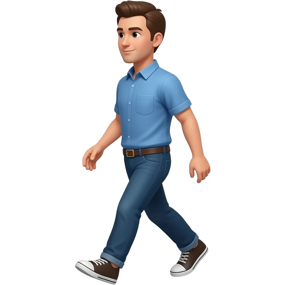 hombre caminando emoji