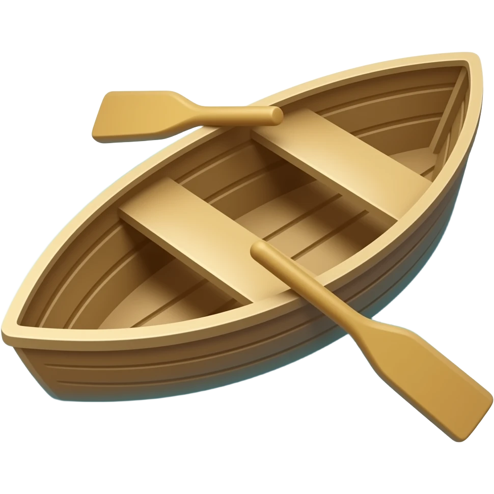 Rowing of a boat emoji