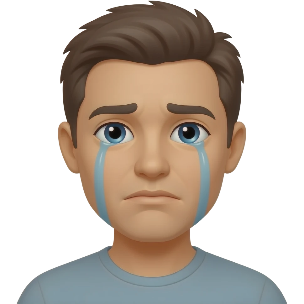 Make him cry emoji