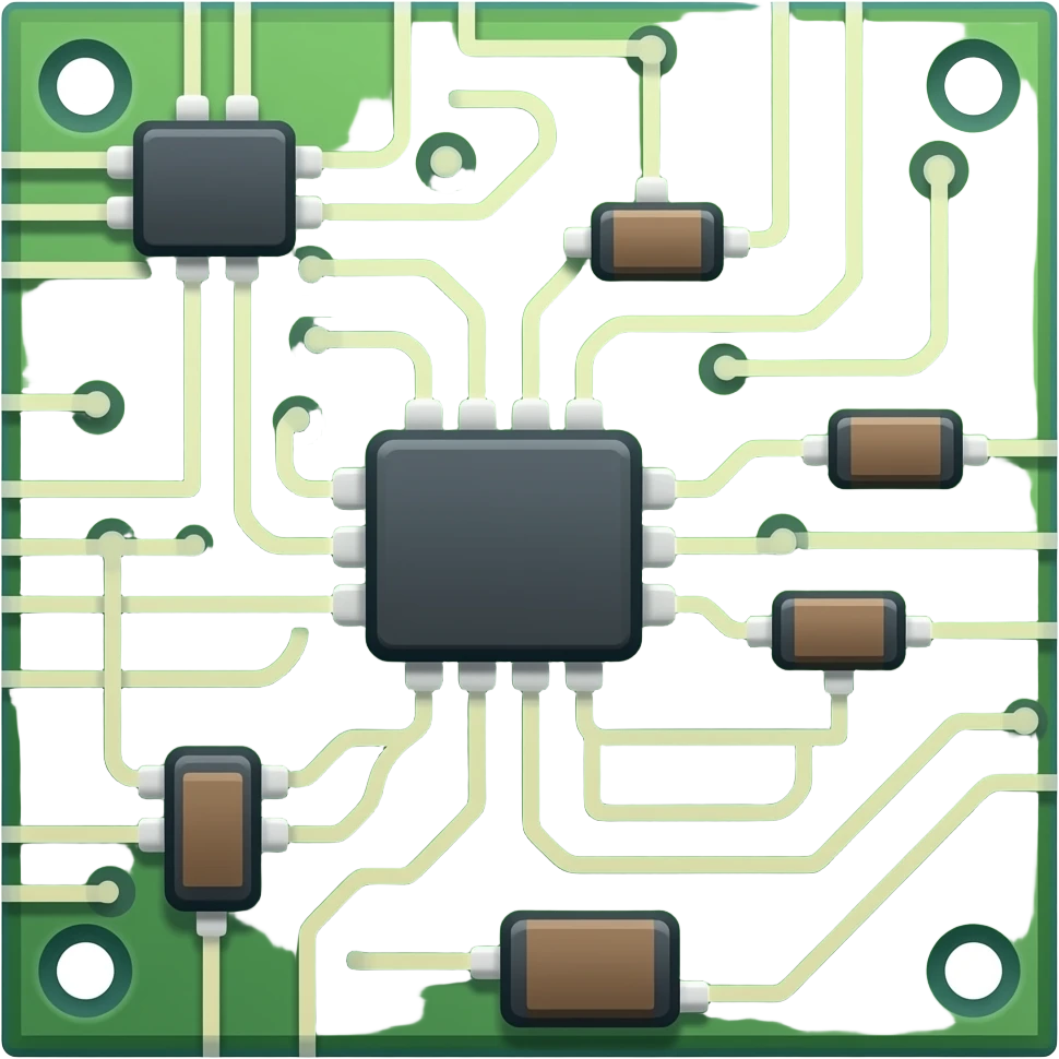 Transistors level circuit emoji