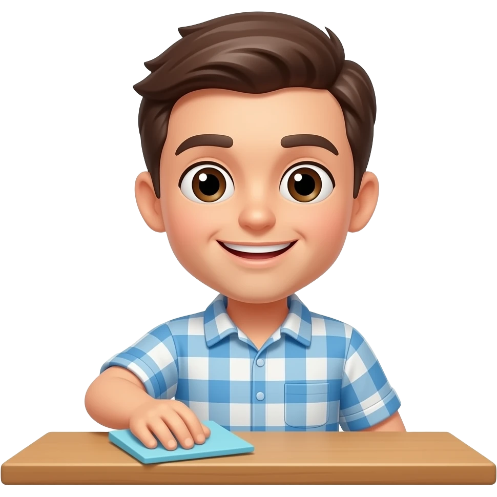 cleaning table emoji