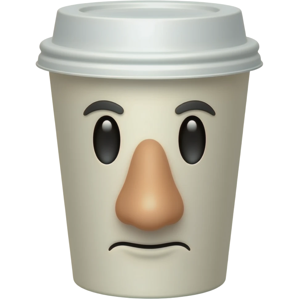 🫪  with a nose emoji