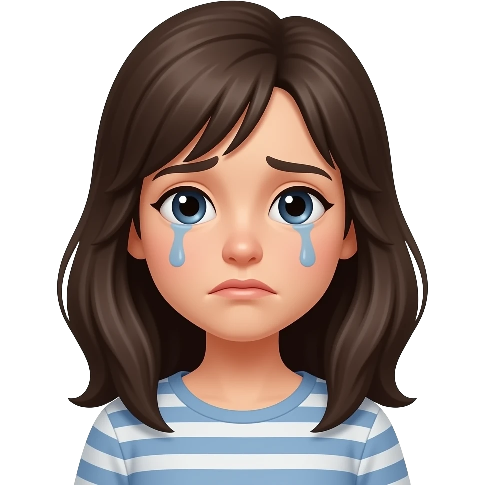 mujer triste emoji