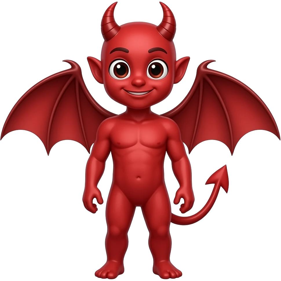 Red devil emoji