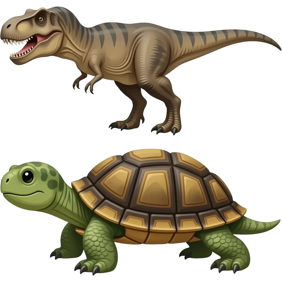 🦕🐢 emoji
