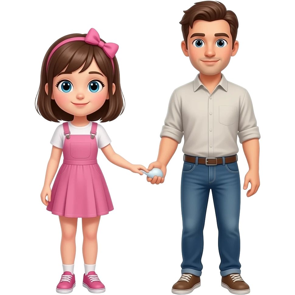 Girl pee on guy emoji
