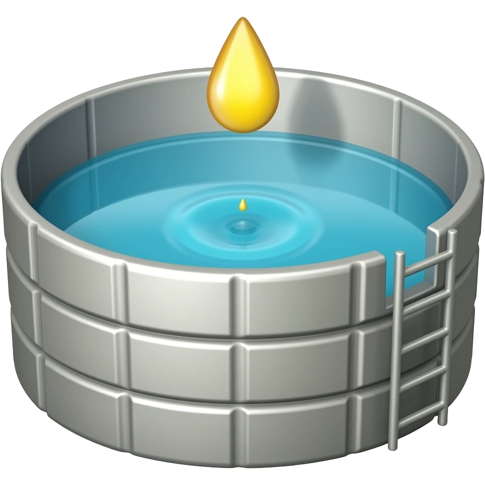 Нефтехранилище без фона emoji