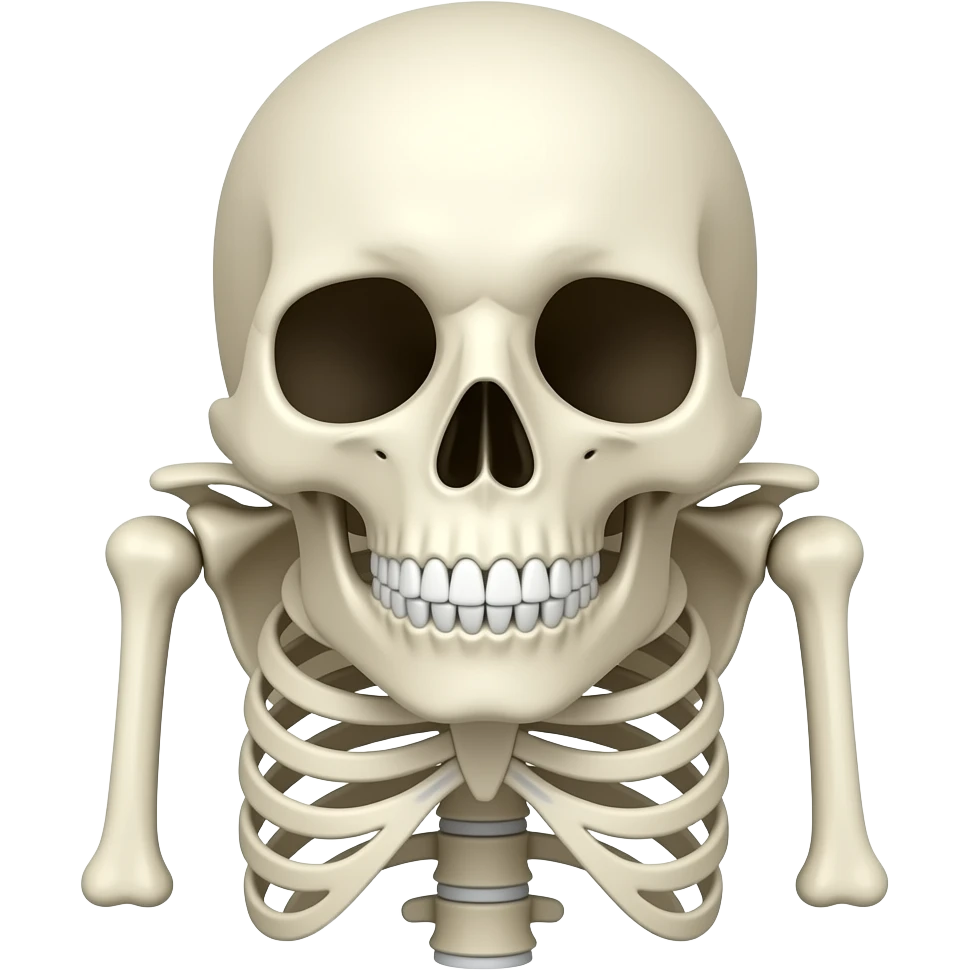 skeleton emoji
