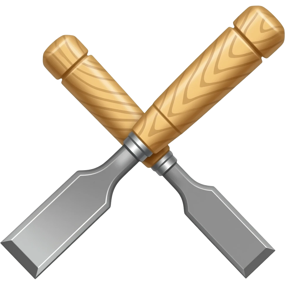 Ancient chisel emoji