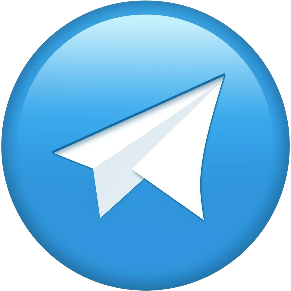 telegram logo emoji