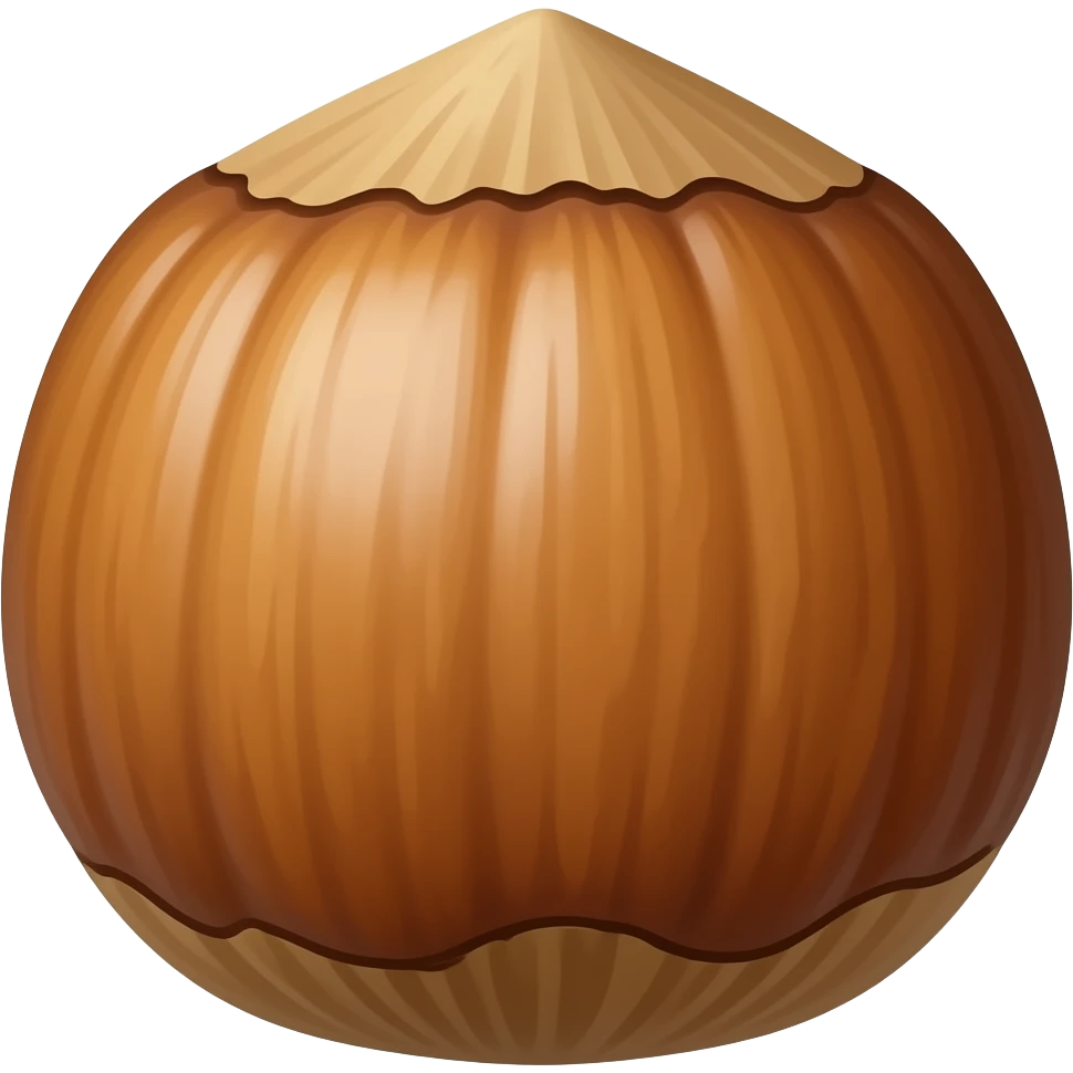 hazelnut emoji