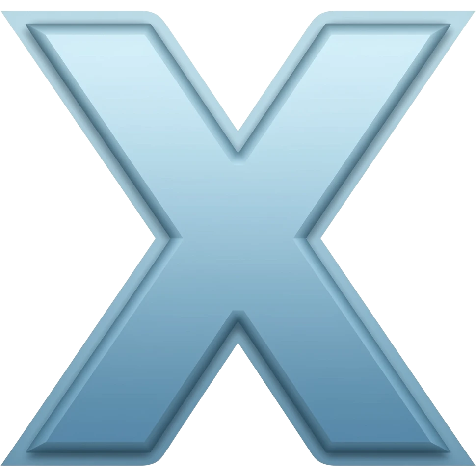 x emoji