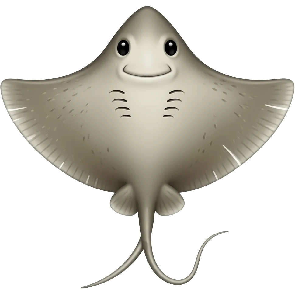 accurate common Stingray emoji