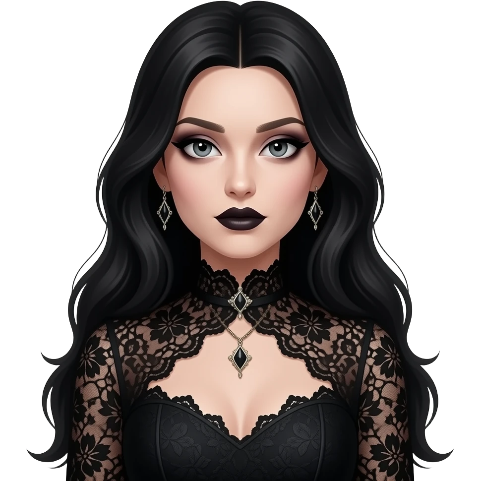 make image goth emoji