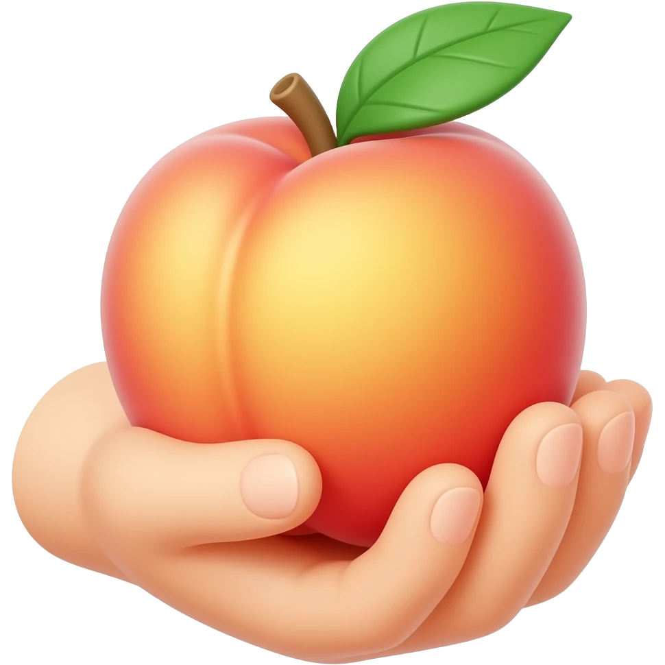🍑👐 emoji