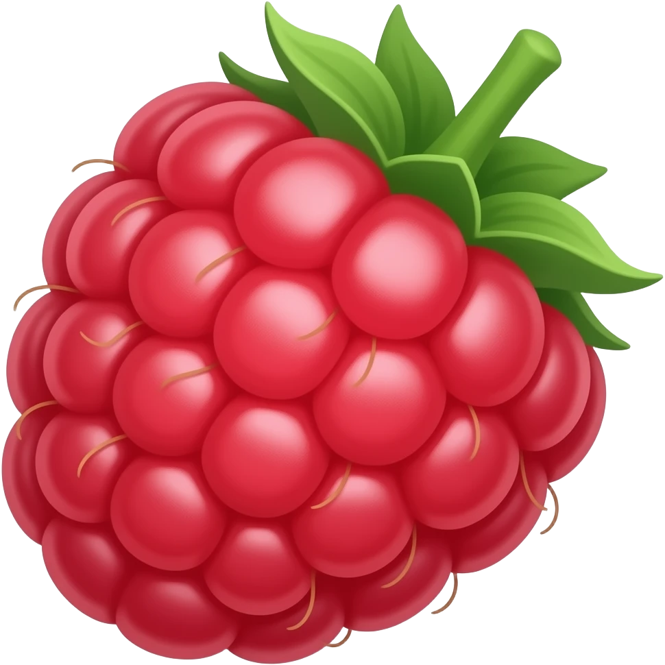 Raspberry emoji