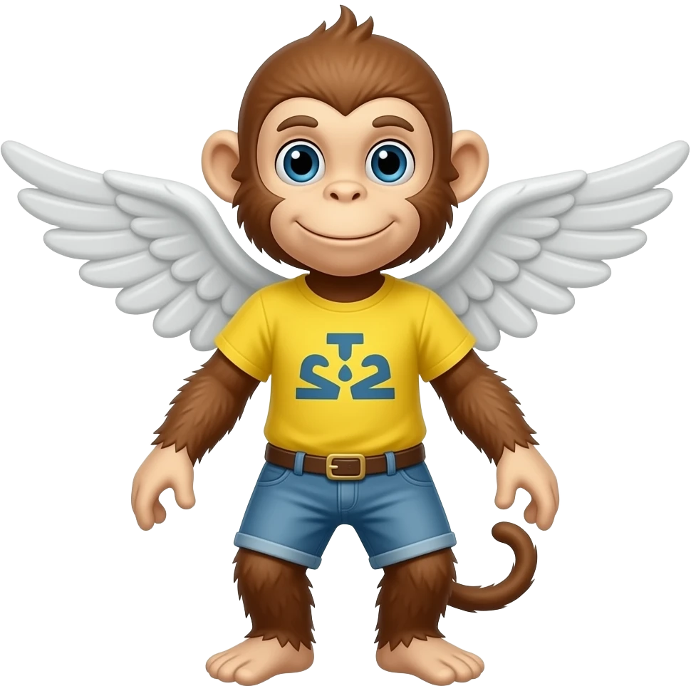 Flying monkey emoji