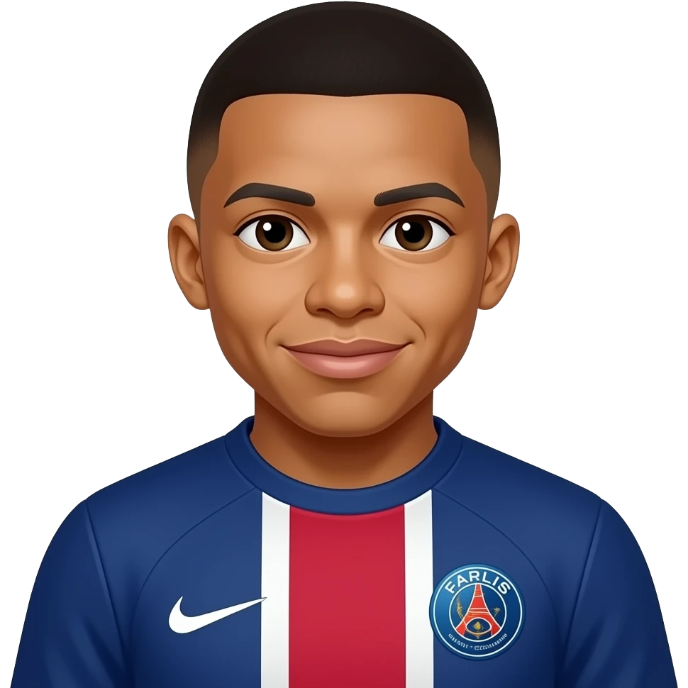Kylian Mbappé emoji