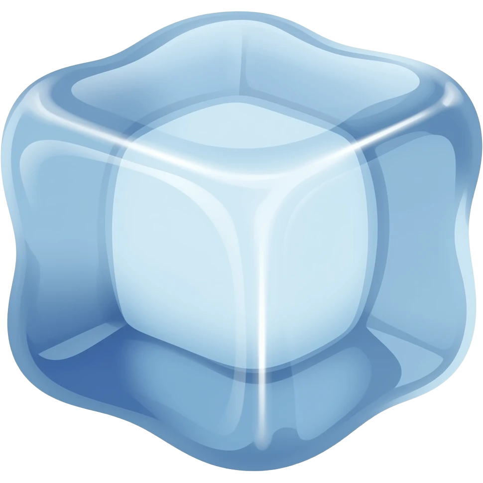 ice cubes emoji