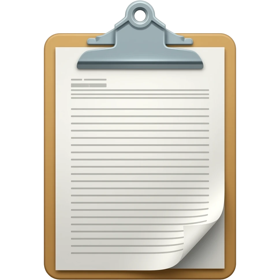 clipboard emoji