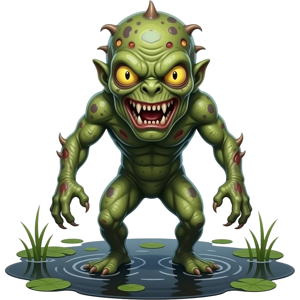 Ugliest,most hideous creature emoji