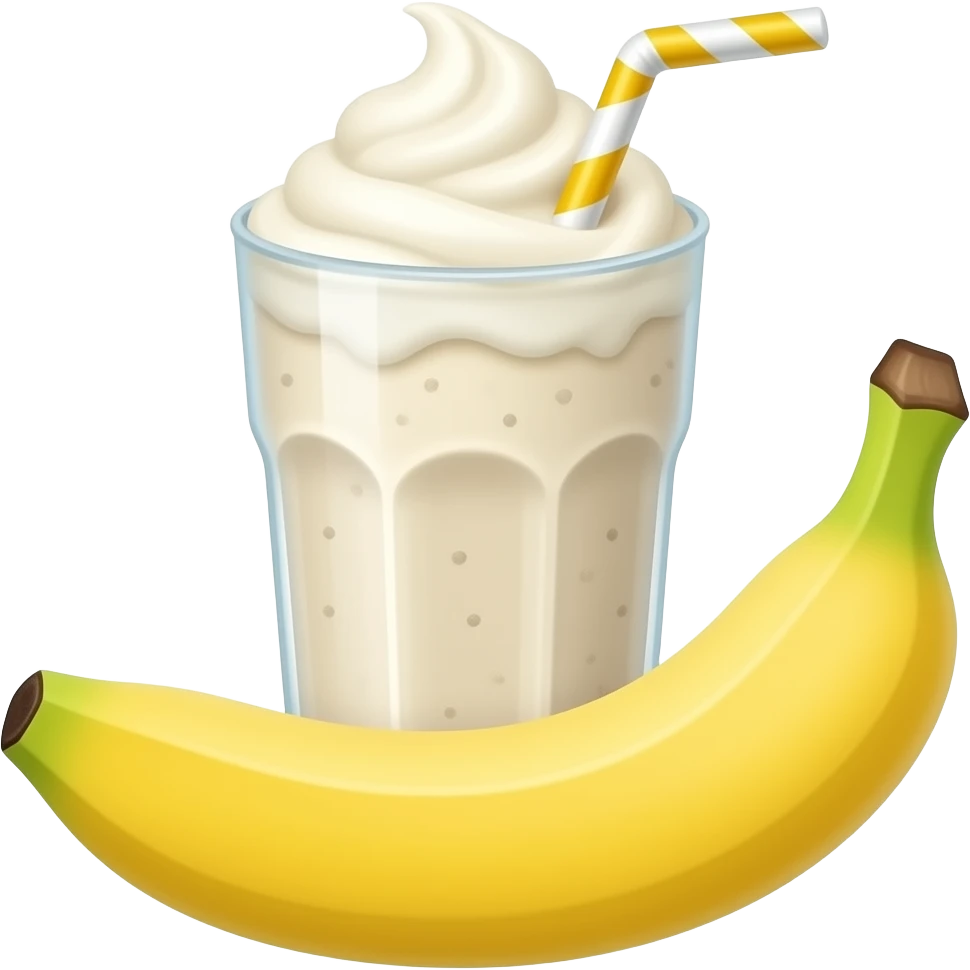 Banana Milkshake emoji
